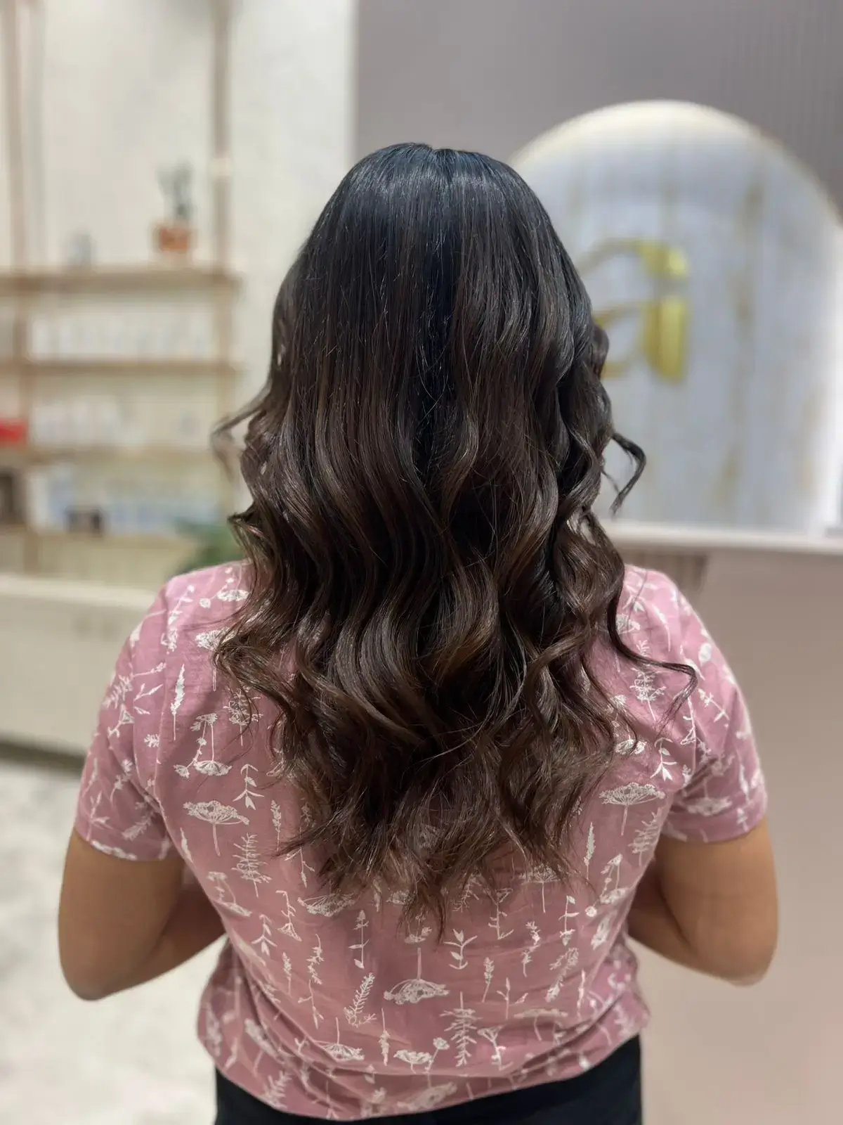 Highlights on Hairs done at Ally 21 Salon